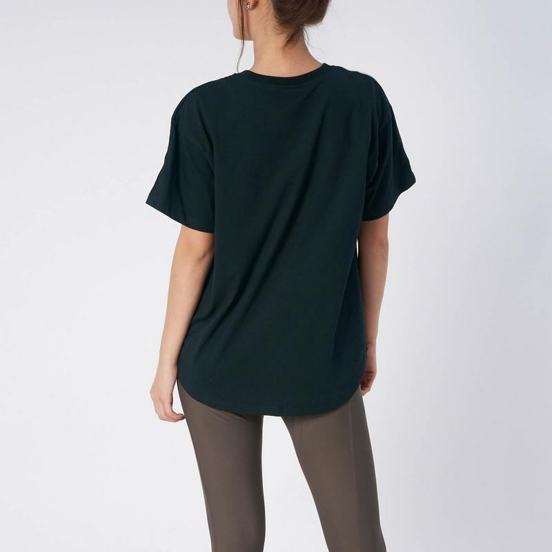 ゆるシルエットで体型カバー◎袖ライン半袖Ｔシャツ【吸汗速乾・ＵＶケア】（オーシャンパシフィック/OCEAN PACIFIC）