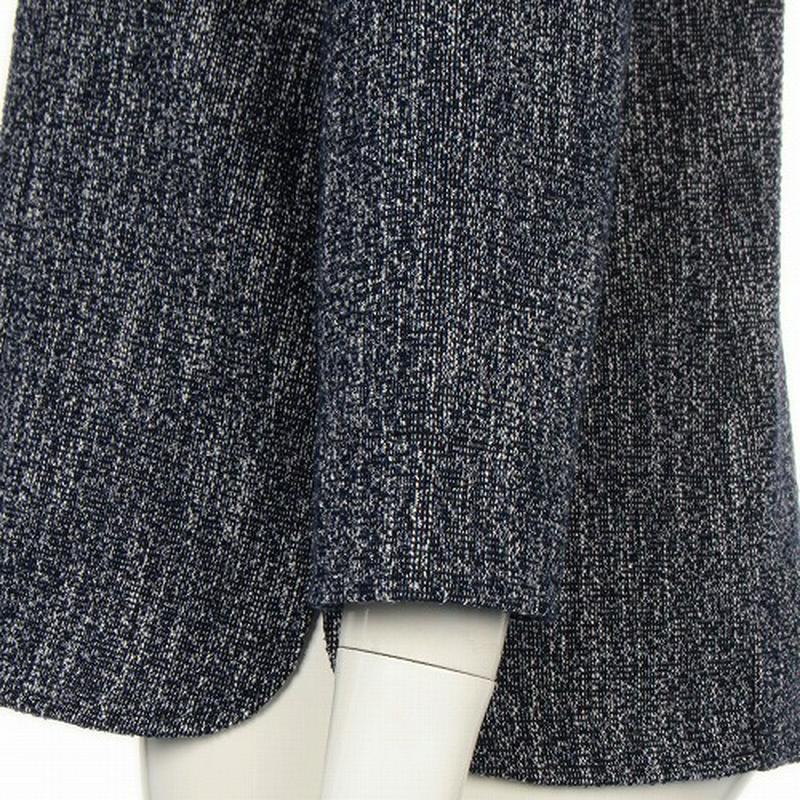 【５０％ＯＦＦ】ツイード調カットソー【ＬＬ～５Ｌ】（フルールバイミントブリーズ/fleur by mint breeze）