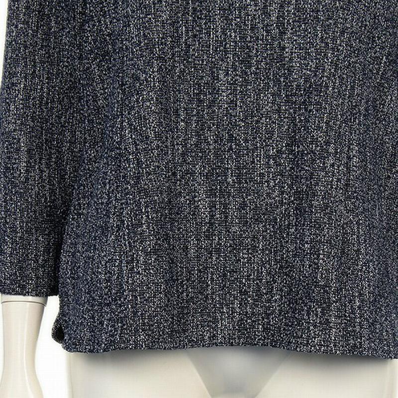 【５０％ＯＦＦ】ツイード調カットソー【ＬＬ～５Ｌ】（フルールバイミントブリーズ/fleur by mint breeze）