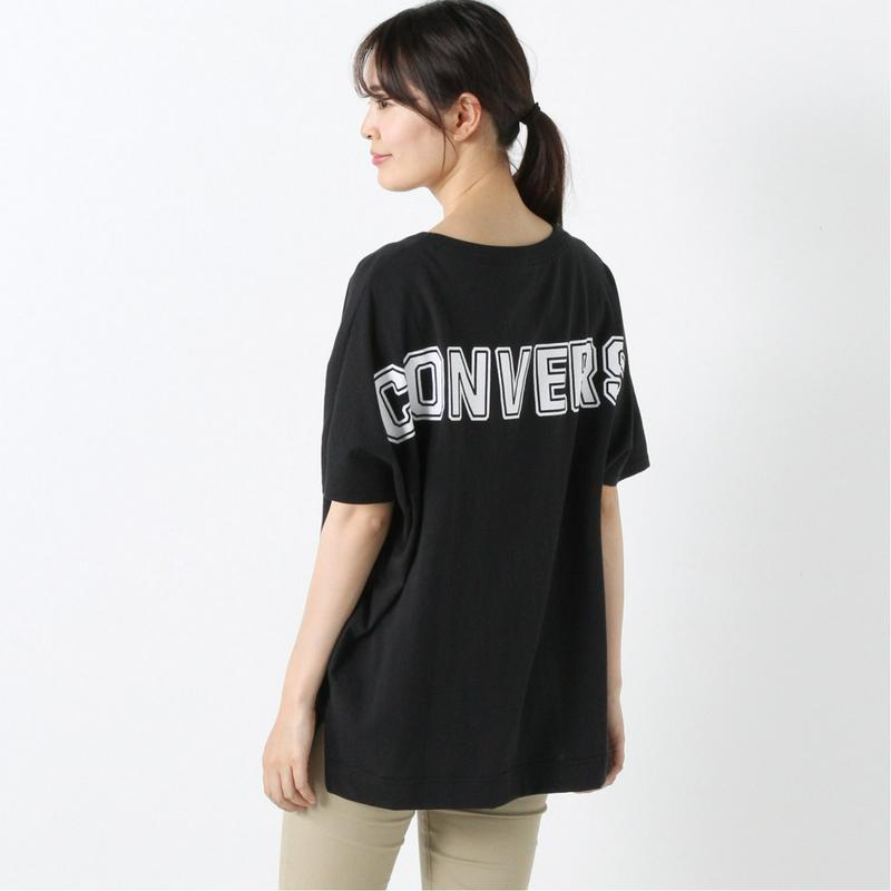 【コンバース】天竺バックＰＴドルマンＴシャツ（コンバース/CONVERSE）
