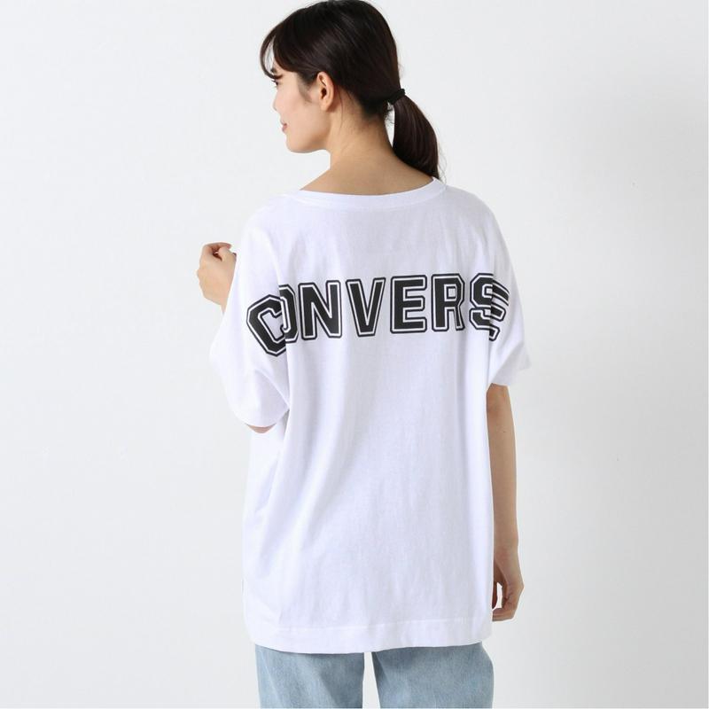 【コンバース】天竺バックＰＴドルマンＴシャツ（コンバース/CONVERSE）
