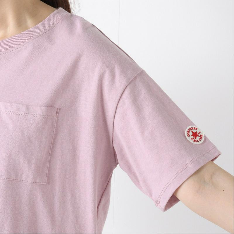 【コンバース】天竺ポケ付きパッチワッペンＴシャツ（コンバース/CONVERSE）