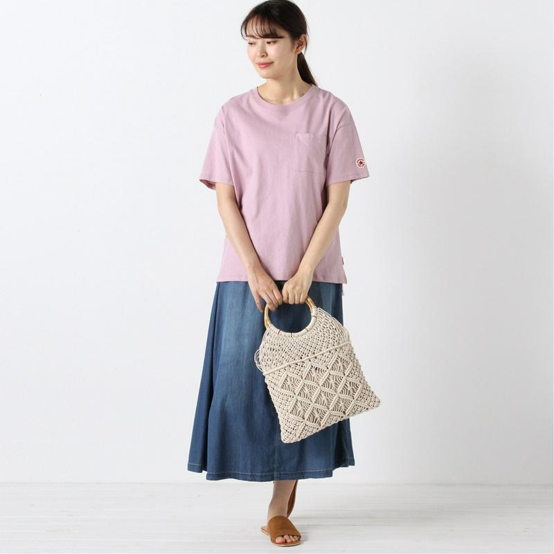【コンバース】天竺ポケ付きパッチワッペンＴシャツ（コンバース/CONVERSE）