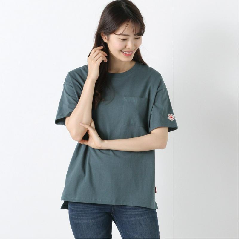 【コンバース】天竺ポケ付きパッチワッペンＴシャツ（コンバース/CONVERSE）