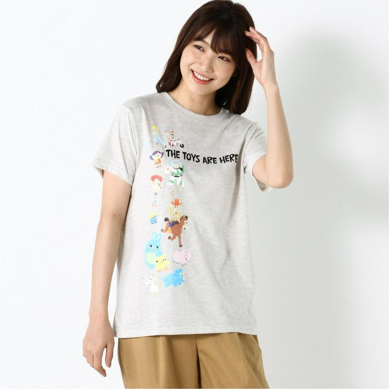 半袖プリントＴシャツ【Ｍ～３Ｌ】「トイ・ストーリー」（ディズニー）
