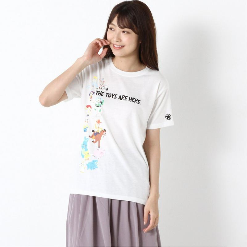 半袖プリントＴシャツ【Ｍ～３Ｌ】「トイ・ストーリー」（ディズニー）