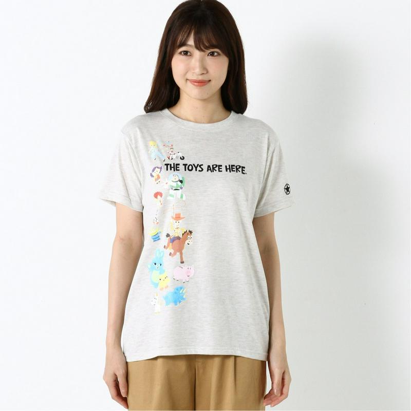 半袖プリントＴシャツ【Ｍ～３Ｌ】「トイ・ストーリー」（ディズニー）