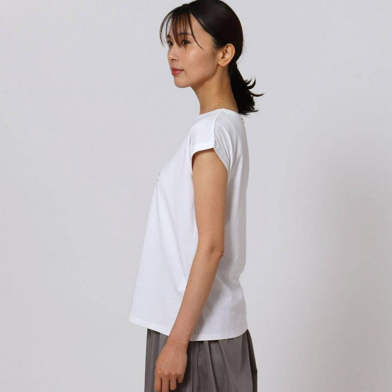 フレンチスリーブ　ロゴＴシャツ（ＵＮＴＩＴＬＥＤ／アンタイトル）