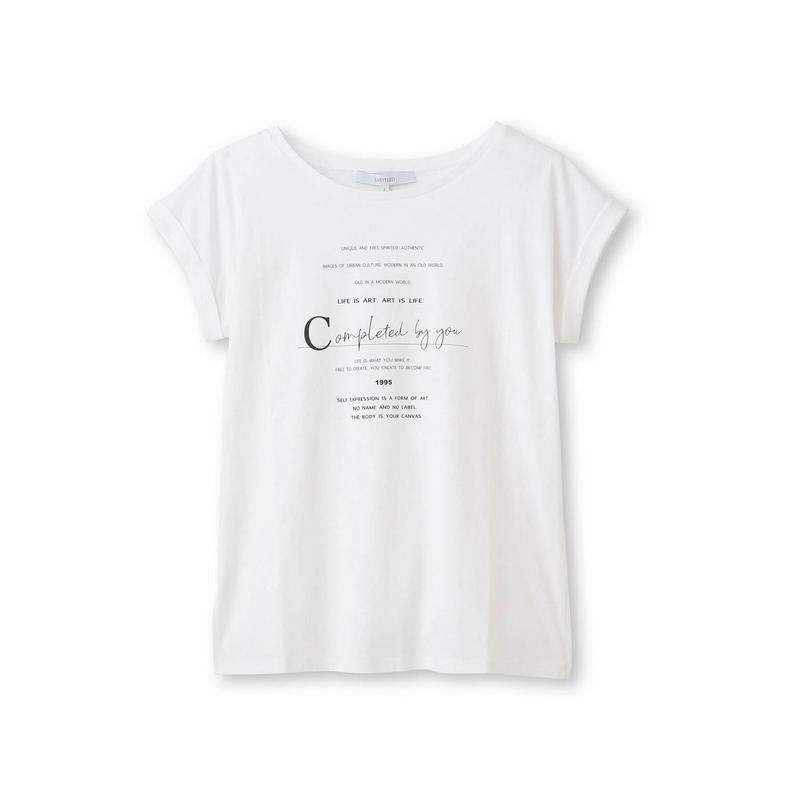 フレンチスリーブ　ロゴＴシャツ（ＵＮＴＩＴＬＥＤ／アンタイトル）