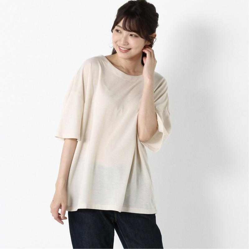 ガーゼグログランワイドＴシャツ