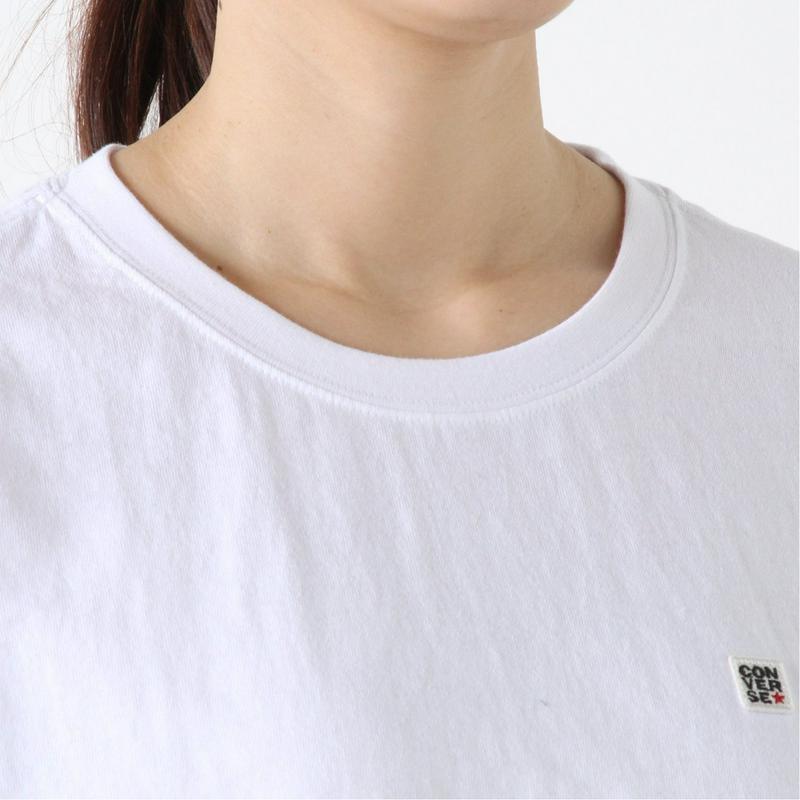 【コンバース】天竺ワッペンドロップＴシャツ（コンバース/CONVERSE）
