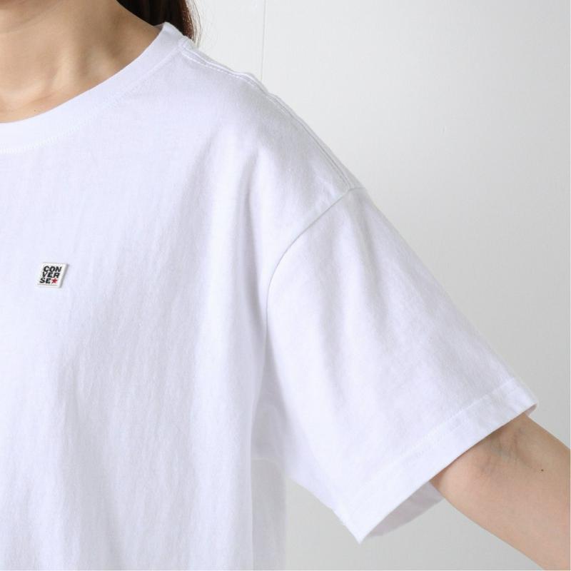 【コンバース】天竺ワッペンドロップＴシャツ（コンバース/CONVERSE）