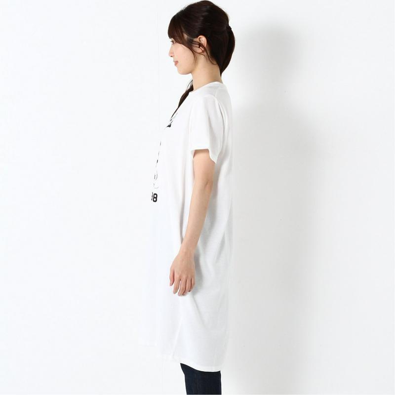 コクーンシルエットプリントＴシャツ「ミッキーマウス」（ディズニー）