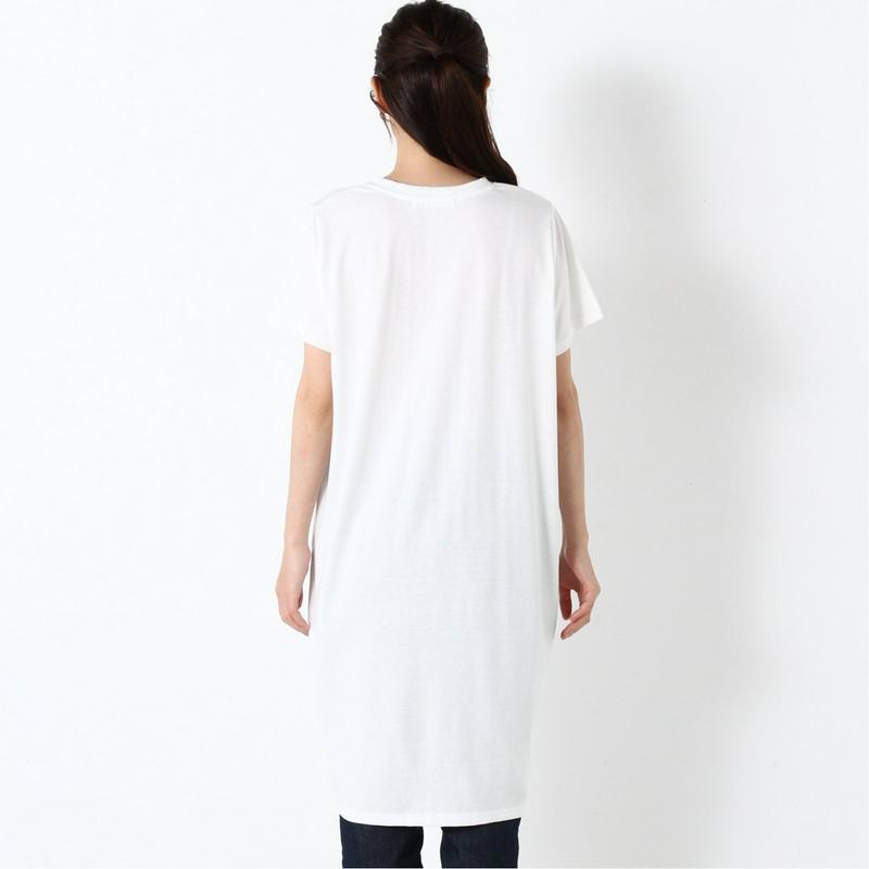 コクーンシルエットプリントＴシャツ「ミッキーマウス」（ディズニー）