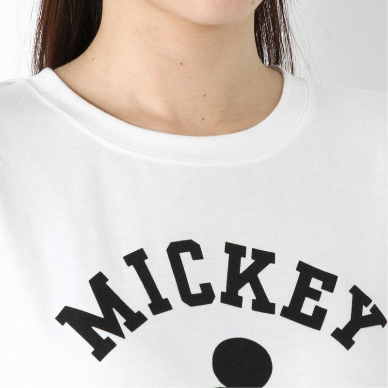 コクーンシルエットプリントＴシャツ「ミッキーマウス」（ディズニー）