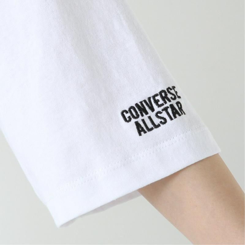 【コンバース】天竺胸切替Ｔシャツワンピース【Ｍ～３Ｌ】（コンバース/CONVERSE）
