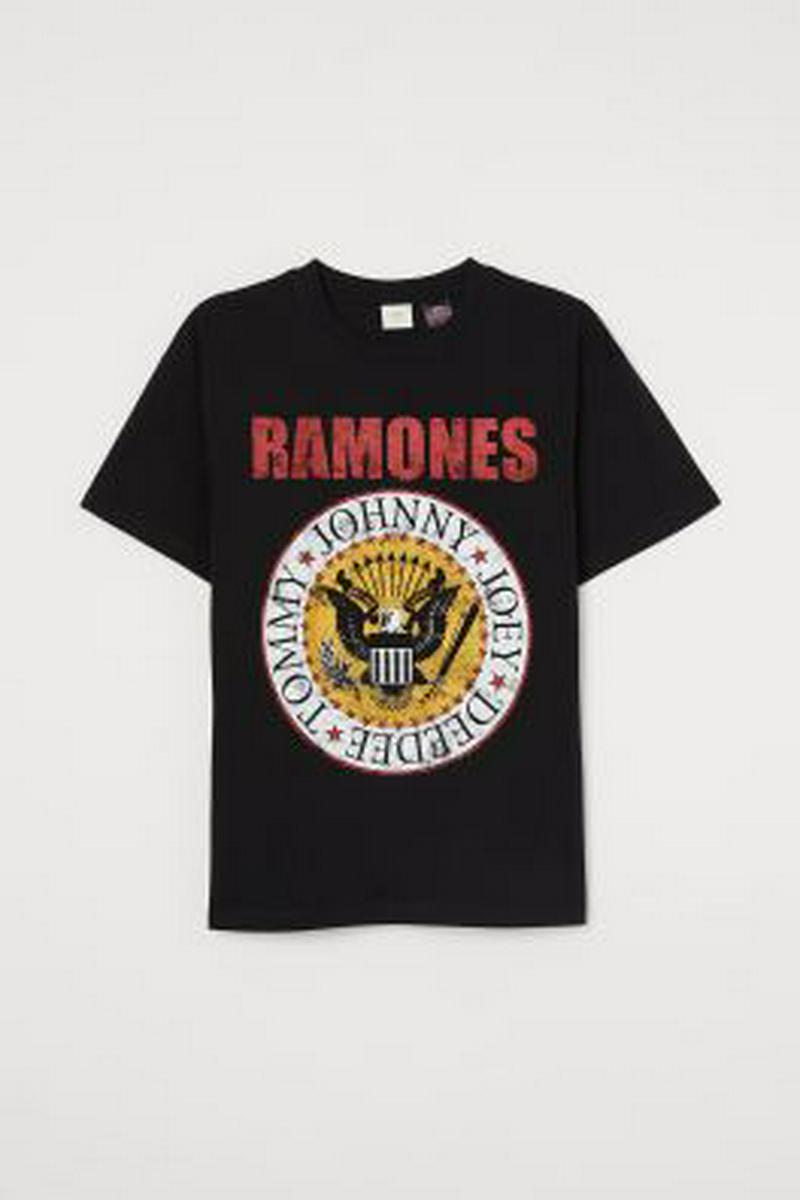 プリントオーバーサイズTシャツ