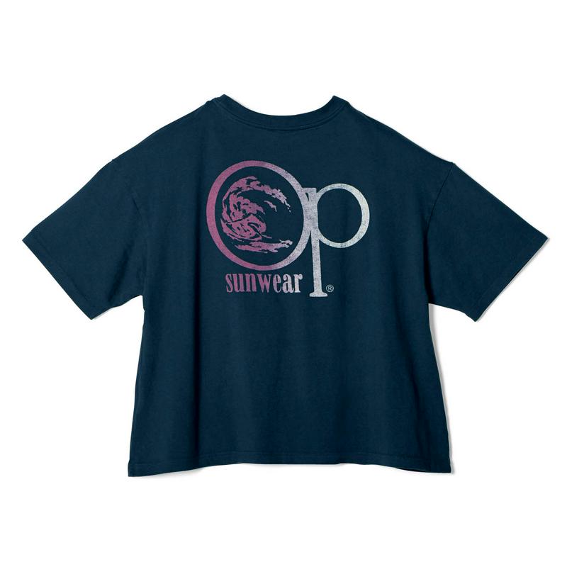 綿１００％ゆるシルエットで楽ちん！バックプリント半袖Ｔシャツ（オーシャンパシフィック/OCEAN PACIFIC）