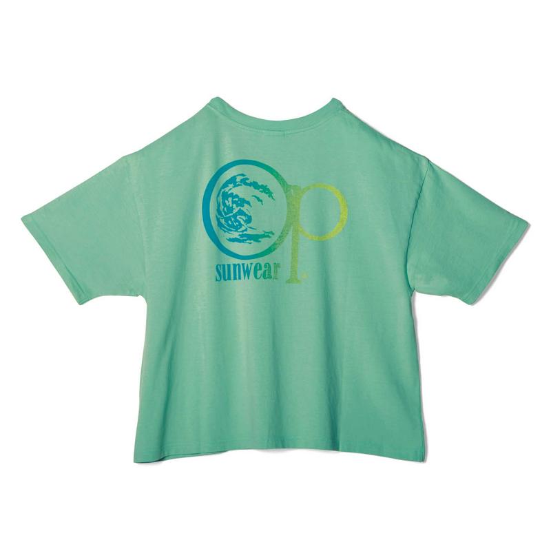 綿１００％ゆるシルエットで楽ちん！バックプリント半袖Ｔシャツ（オーシャンパシフィック/OCEAN PACIFIC）