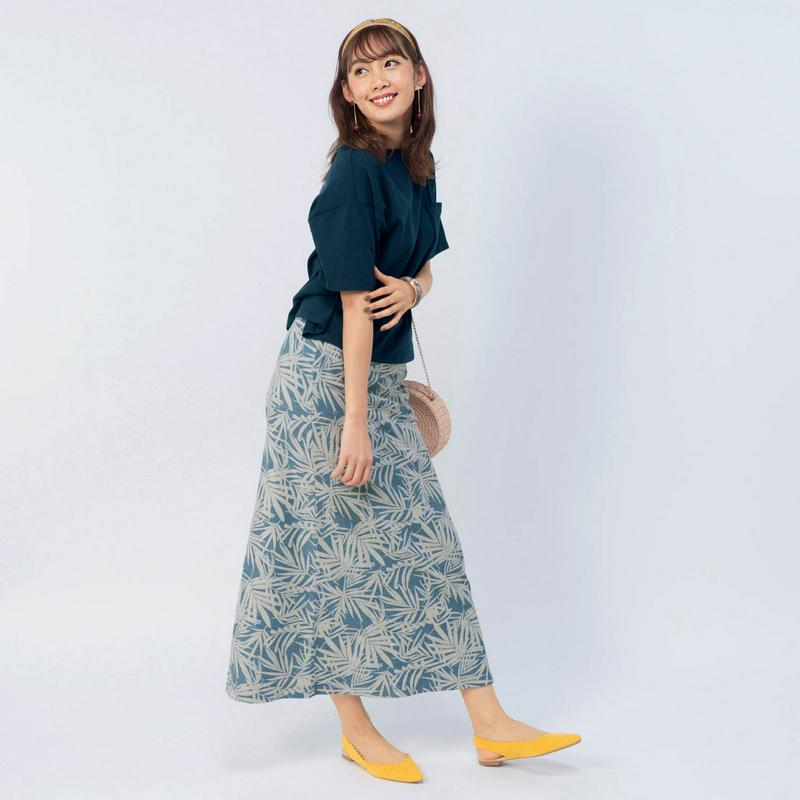 綿１００％ゆるシルエットで楽ちん！バックプリント半袖Ｔシャツ（オーシャンパシフィック/OCEAN PACIFIC）