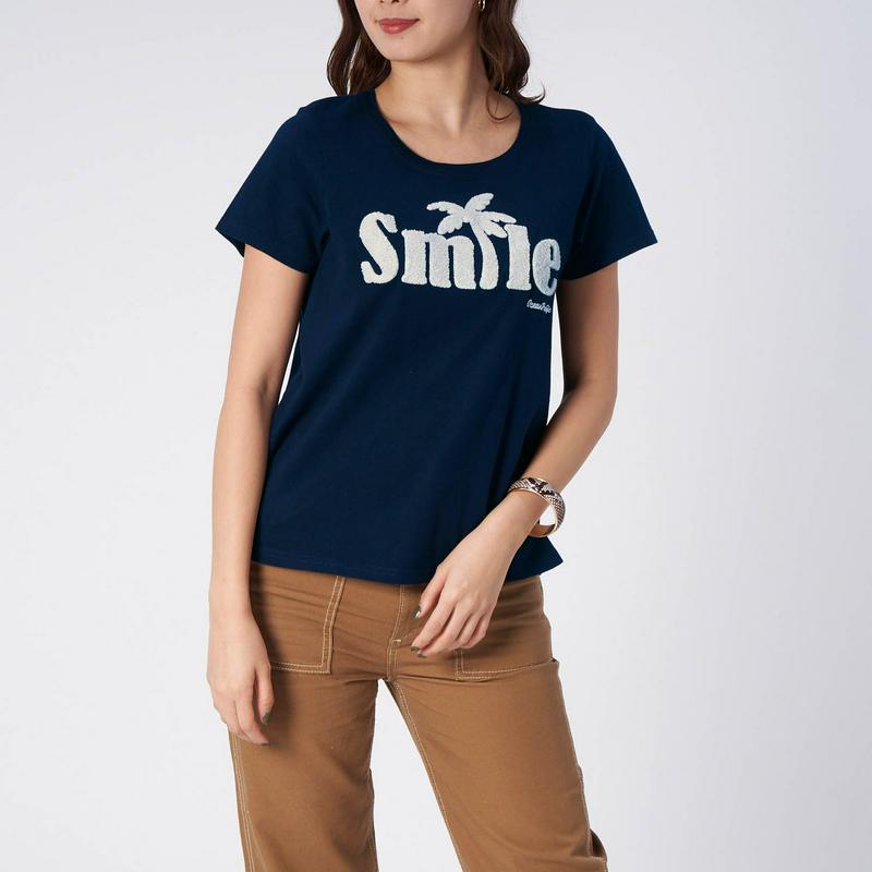 １枚で夏魅せ！綿１００％サガラ刺しゅう半袖Ｔシャツ（オーシャンパシフィック/OCEAN PACIFIC）