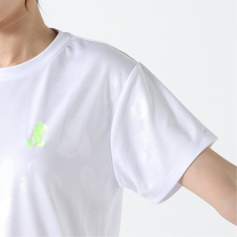 エンボスプリント半袖Ｔシャツ【Ｍ～３Ｌ】「ミッキーマウス」（ディズニー）