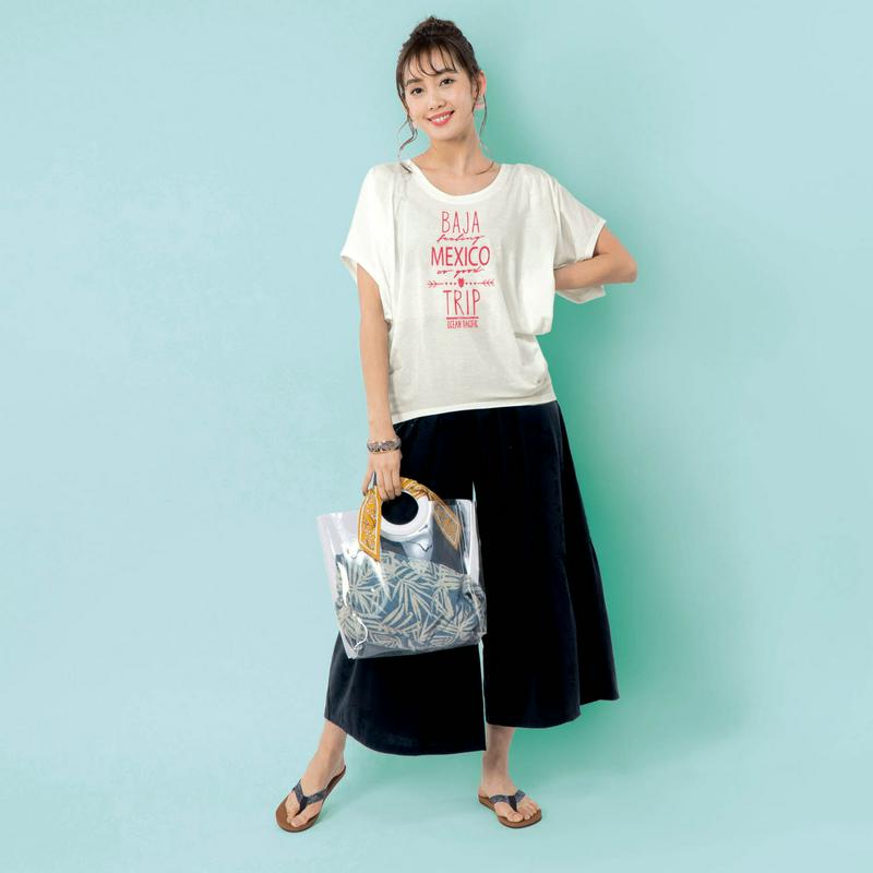 レディース　ドルマンＵＶＴシャツ【水陸両用・吸汗速乾】（オーシャンパシフィック/OCEAN PACIFIC）