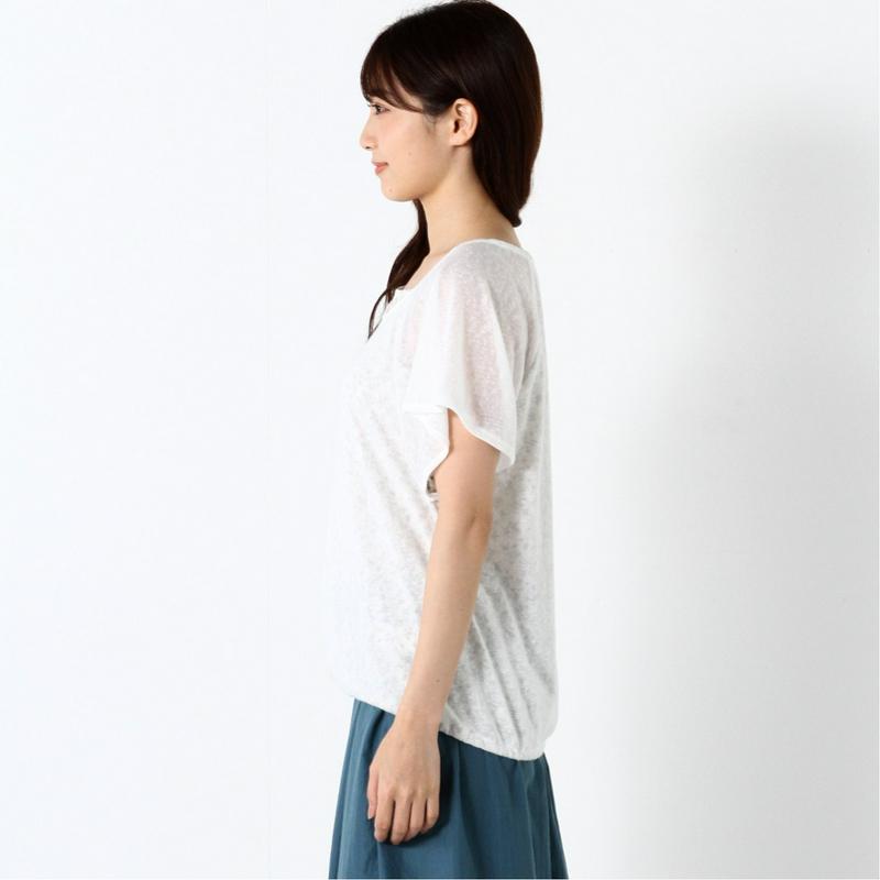 【ｎｏｊｅａｎ】花柄フェイクレイヤードＴシャツ（ノージーン/NO JEAN）