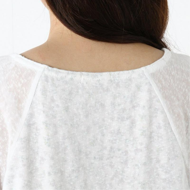 【ｎｏｊｅａｎ】花柄フェイクレイヤードＴシャツ（ノージーン/NO JEAN）