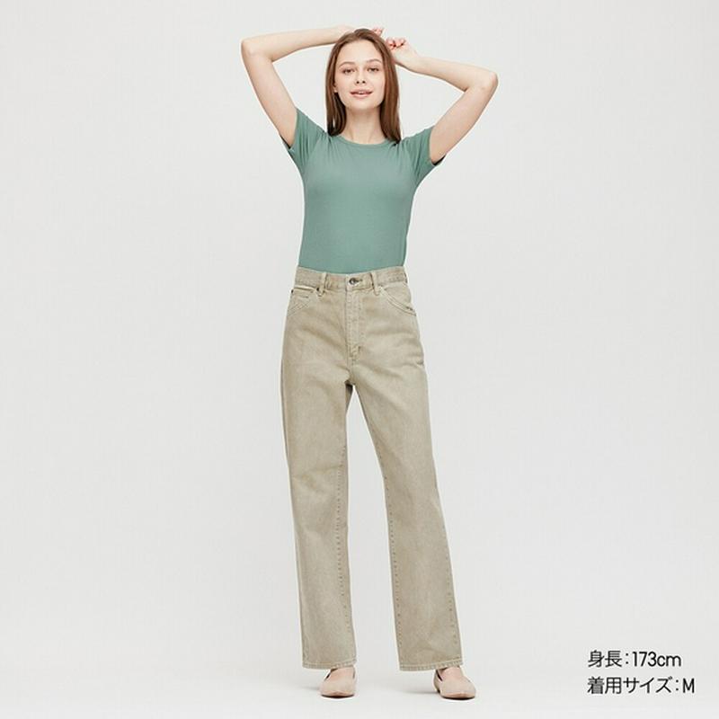 エアリズムコットンリブブラTシャツ（半袖）