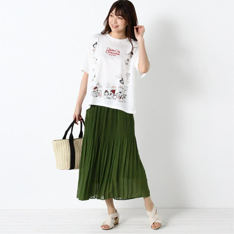 半袖ワイドＴシャツ「ディズニー　ツムツム」（ディズニー）