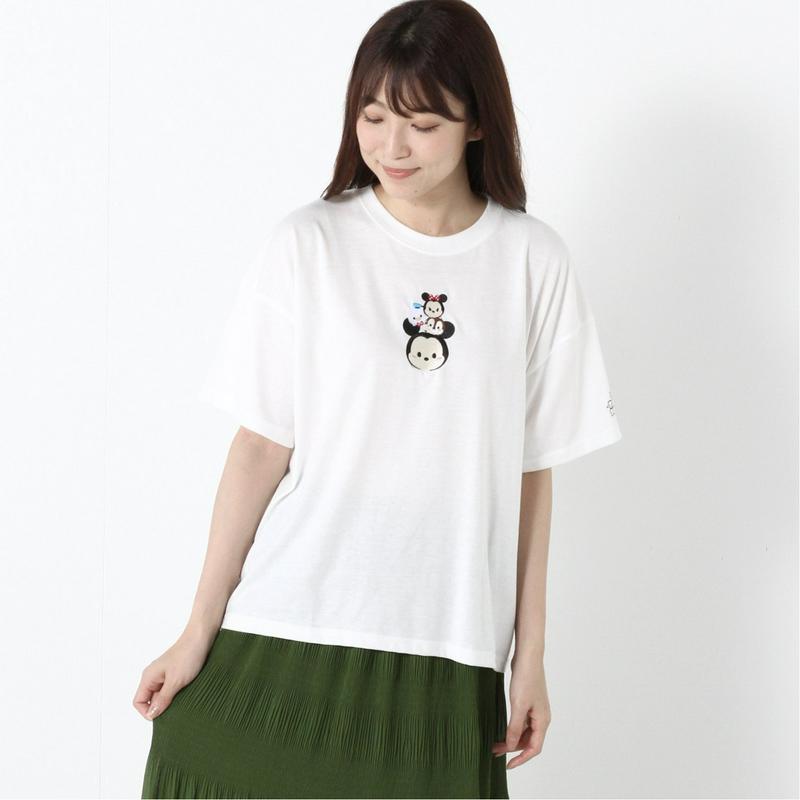 半袖ワイドＴシャツ「ディズニー　ツムツム」（ディズニー）
