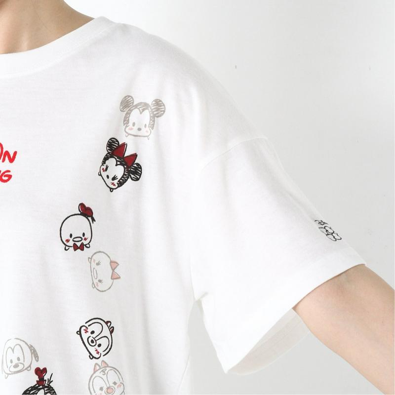 半袖ワイドＴシャツ「ディズニー　ツムツム」（ディズニー）
