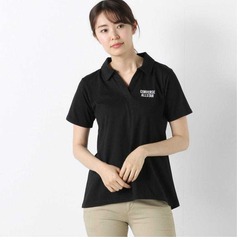【コンバース】天竺Ａラインスキッパー衿Ｔシャツ（コンバース/CONVERSE）