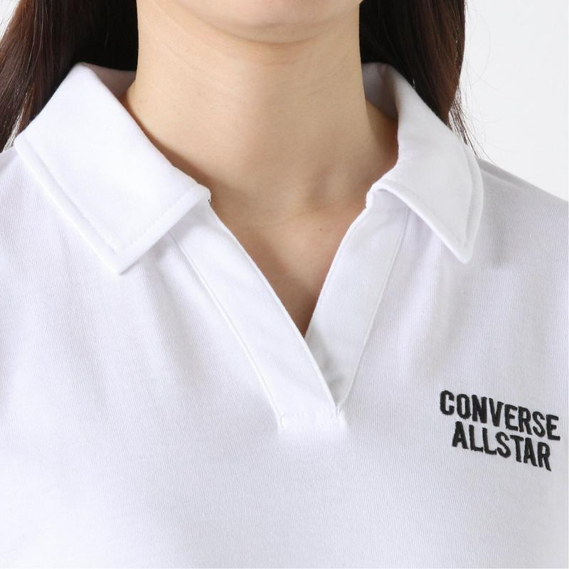 【コンバース】天竺Ａラインスキッパー衿Ｔシャツ（コンバース/CONVERSE）