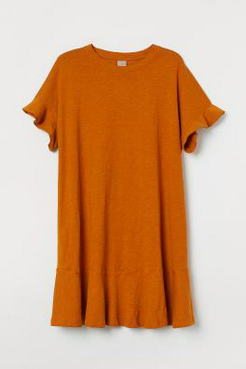 H&M+ ジャージーTシャツワンピース