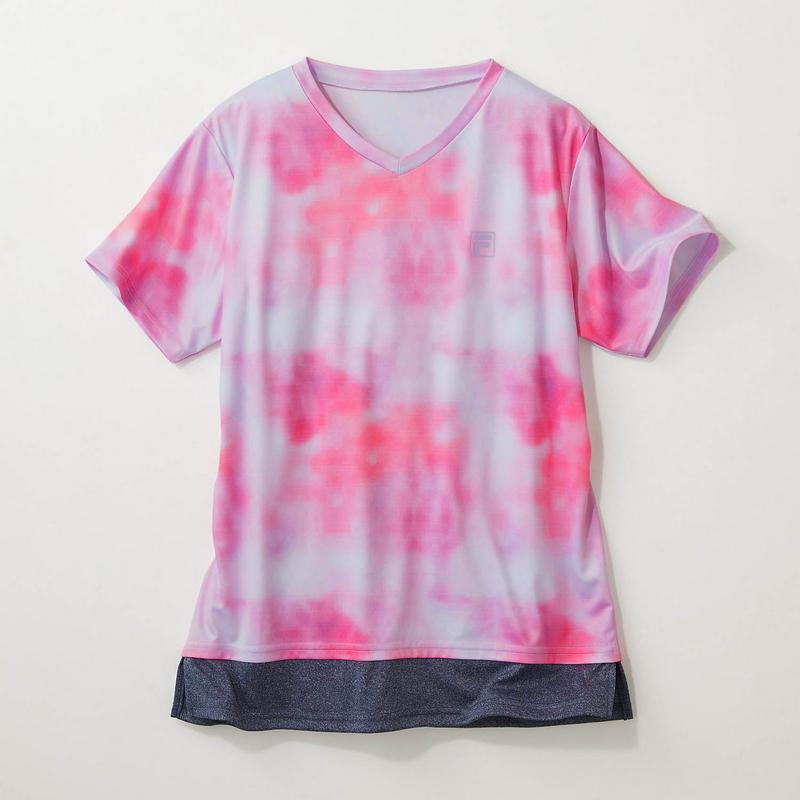 【期間限定セール】１枚でサマになる♪裾レイヤード半袖Ｔシャツ