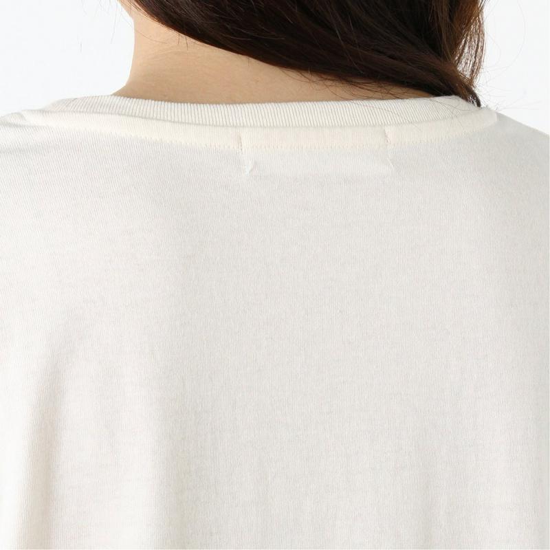 胸刺繍ワイドＴシャツ（ボーダー・無地）「ミッキーマウス」（ディズニー）