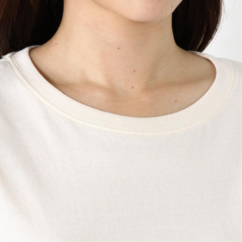 胸刺繍ワイドＴシャツ（ボーダー・無地）「ミッキーマウス」（ディズニー）