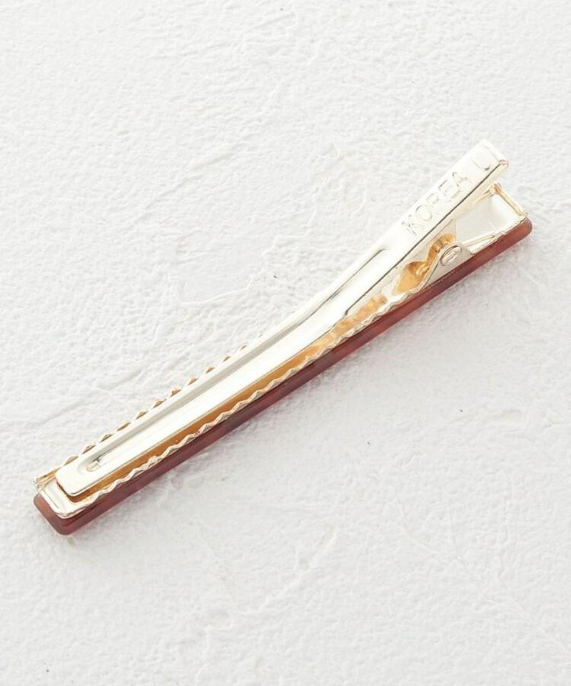 アクリルヘアクリップ2個セット