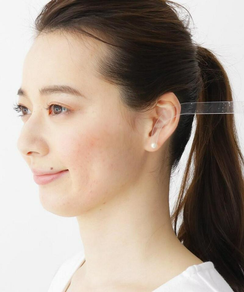小パール調モチーフピアス