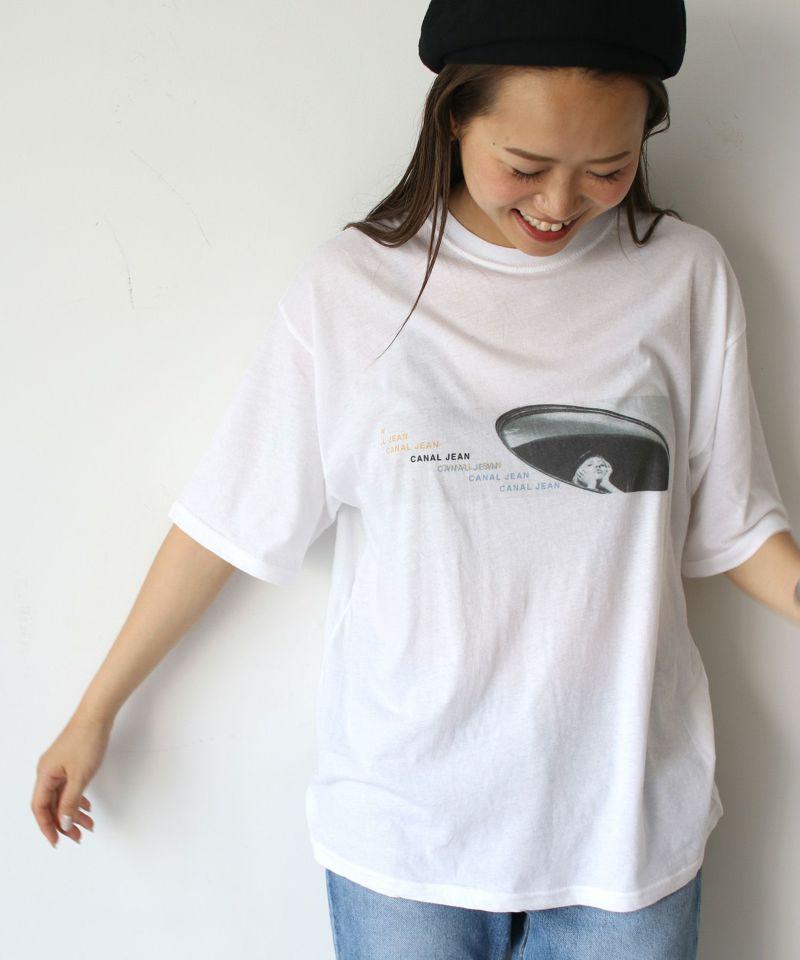 via j(ヴィアジェイ)× CANAL JEAN“window”Tシャツ