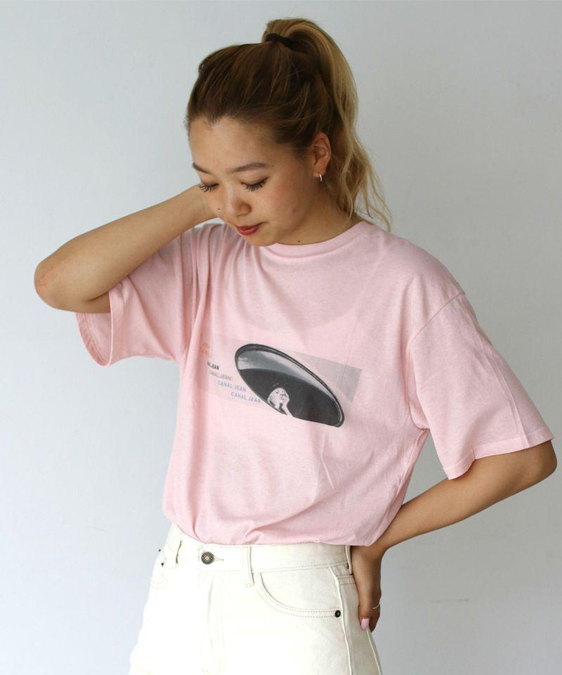 via j(ヴィアジェイ)× CANAL JEAN“window”Tシャツ