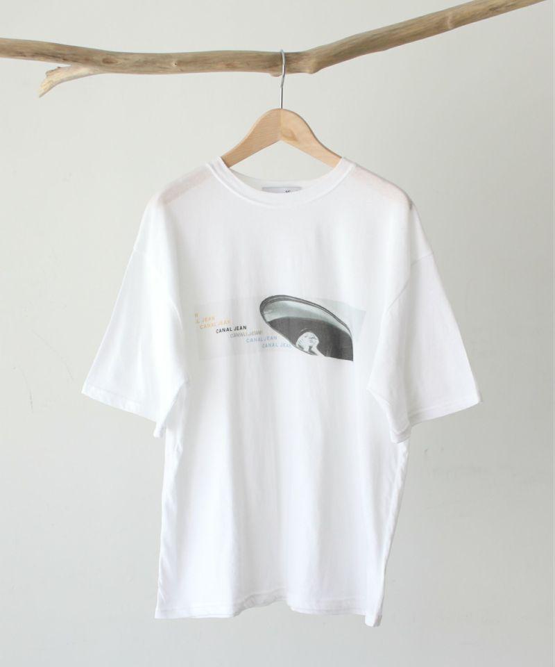 via j(ヴィアジェイ)× CANAL JEAN“window”Tシャツ