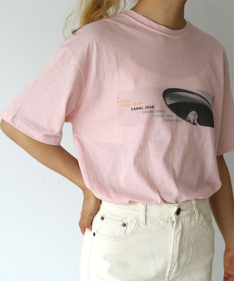 via j(ヴィアジェイ)× CANAL JEAN“window”Tシャツ