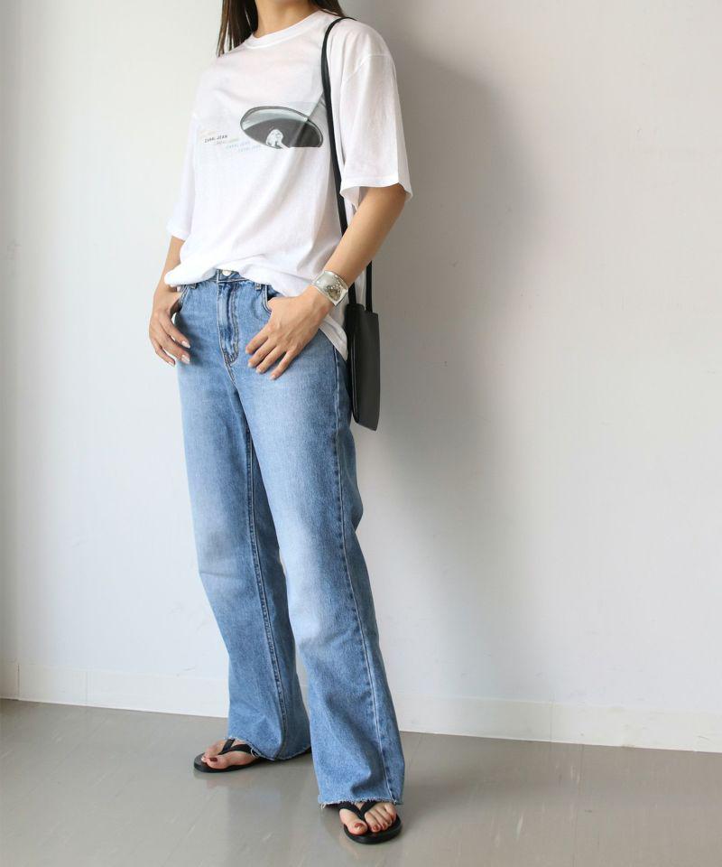 via j(ヴィアジェイ)× CANAL JEAN“window”Tシャツ