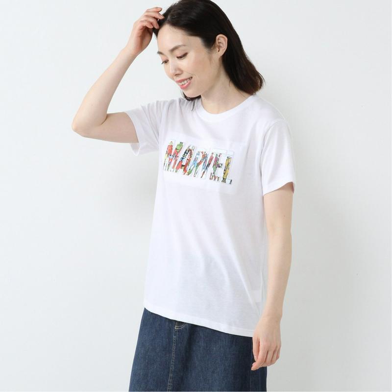 半袖エンボスプリントＴシャツ【Ｍ～３Ｌ】「マーベル」（マーベル/MARVEL）