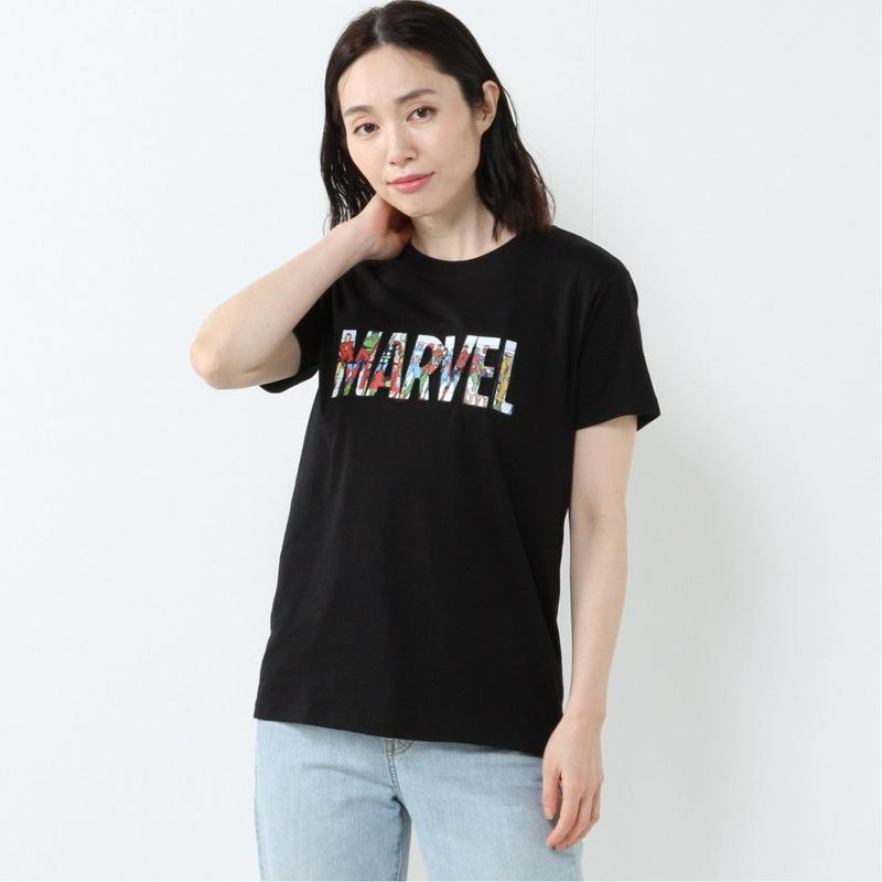 半袖エンボスプリントＴシャツ【Ｍ～３Ｌ】「マーベル」（マーベル/MARVEL）