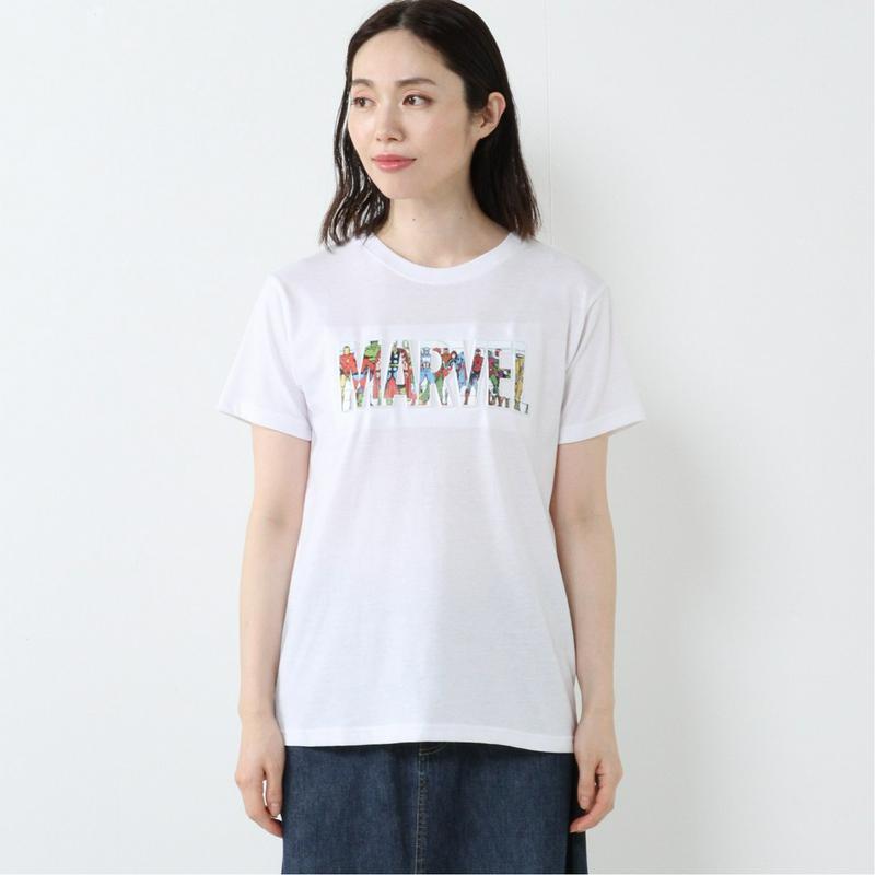 半袖エンボスプリントＴシャツ【Ｍ～３Ｌ】「マーベル」（マーベル/MARVEL）