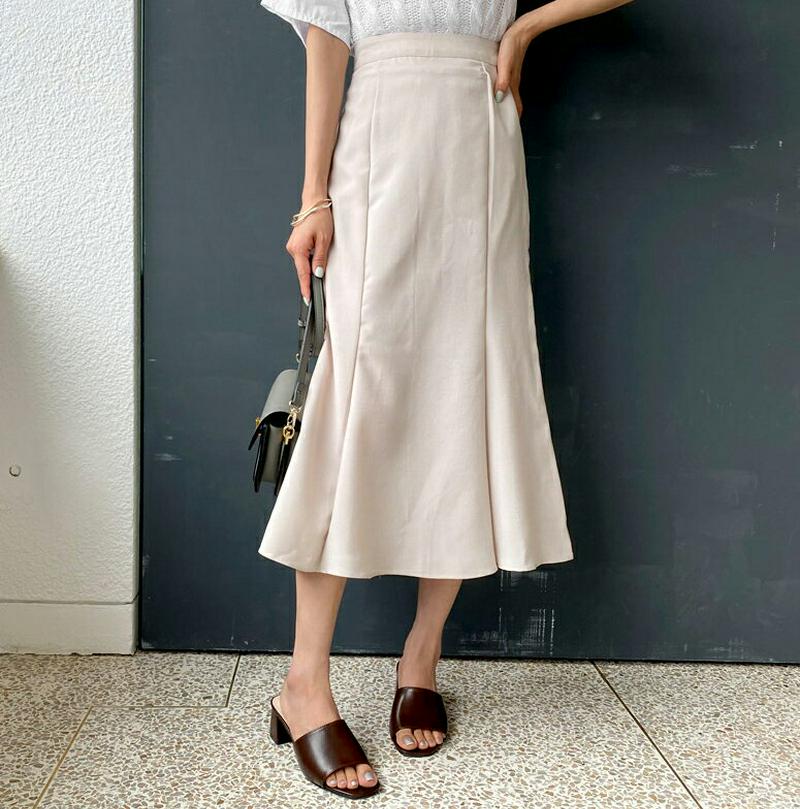 マーメイドスカート・全2色・t56166 レディース【sk】【スカート ロング ロングスカート マーメイド マーメイドスカート 